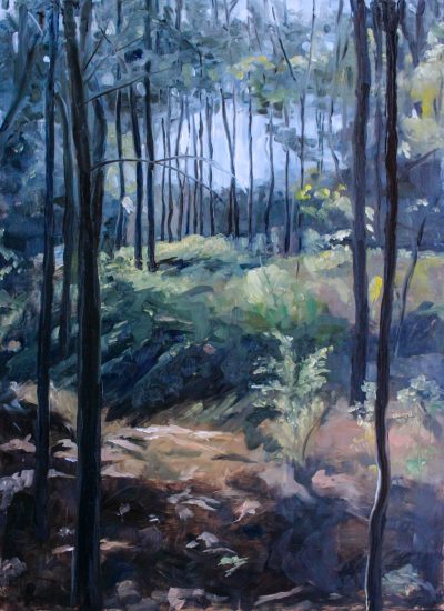 “The Bogue Chitto Trail” Oil on wood panel 18”x24”