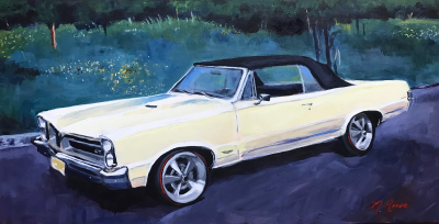 “Roadside Attraction” Oil on Canvas. Commission